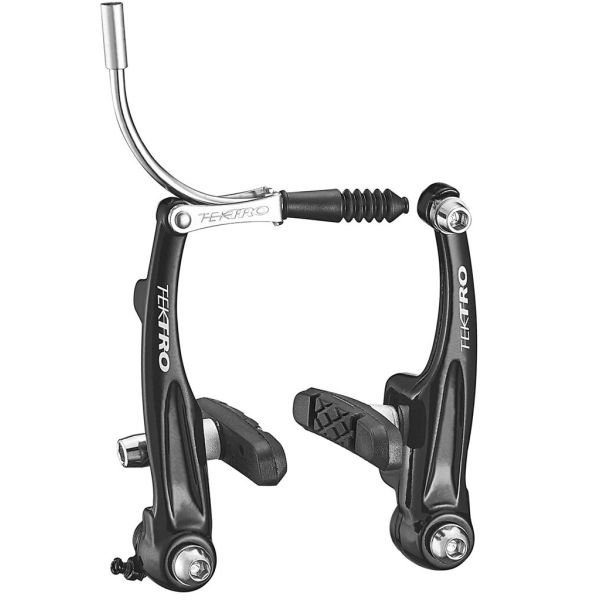 Tektro V-brake remset 836.12 v+a - zwart (bulkverpakking)