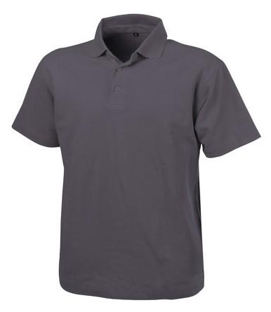 DASSY polo shirt leon katoen grijs m