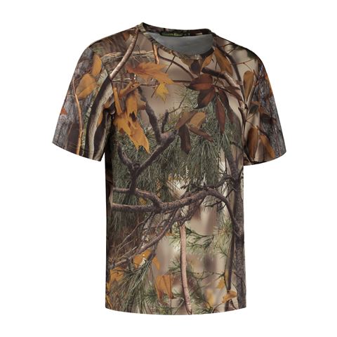 Stealth Gear t-shirt korte mouw camo bosprint maat xl