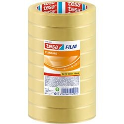 Tesa Plakband film standaard 19mmx66m 8 stuks