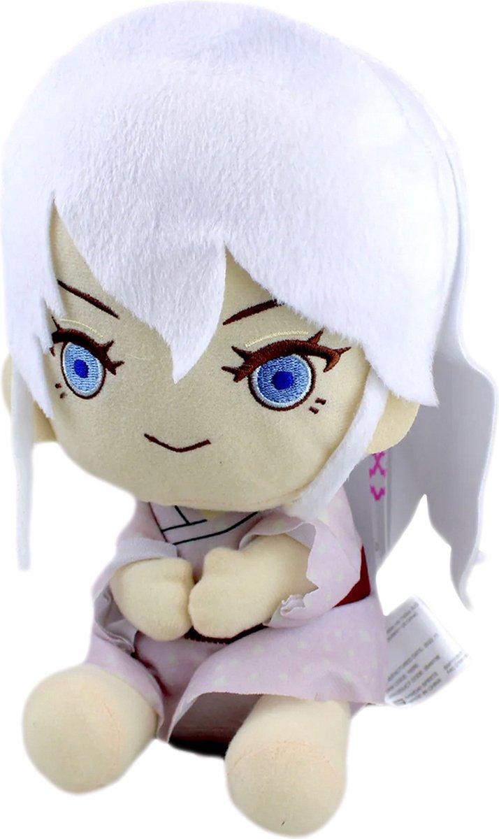 Bandai Namco Bandai banpresto demon slayer: kimetsu no yaiba - groot pluche knuffel - ume gyutaro 20 cm