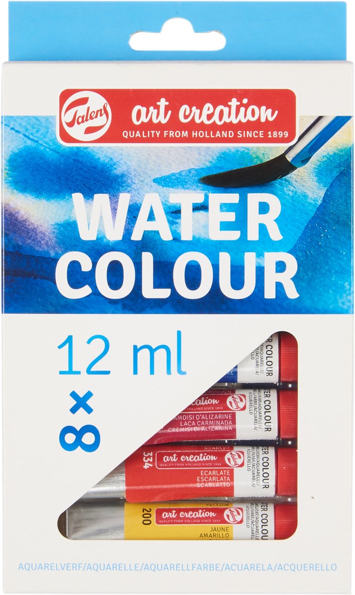 Talens Art Creation aquarelverfset 8x12ml