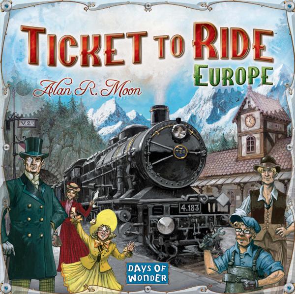 Asmodee Ticket to ride europe bordspel