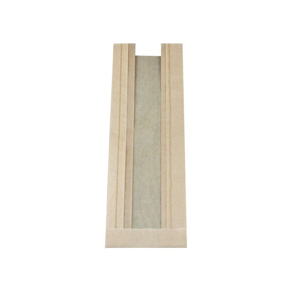 Vensterzak Kraft PLA 9.5x32x5 cm (1000 stuks)