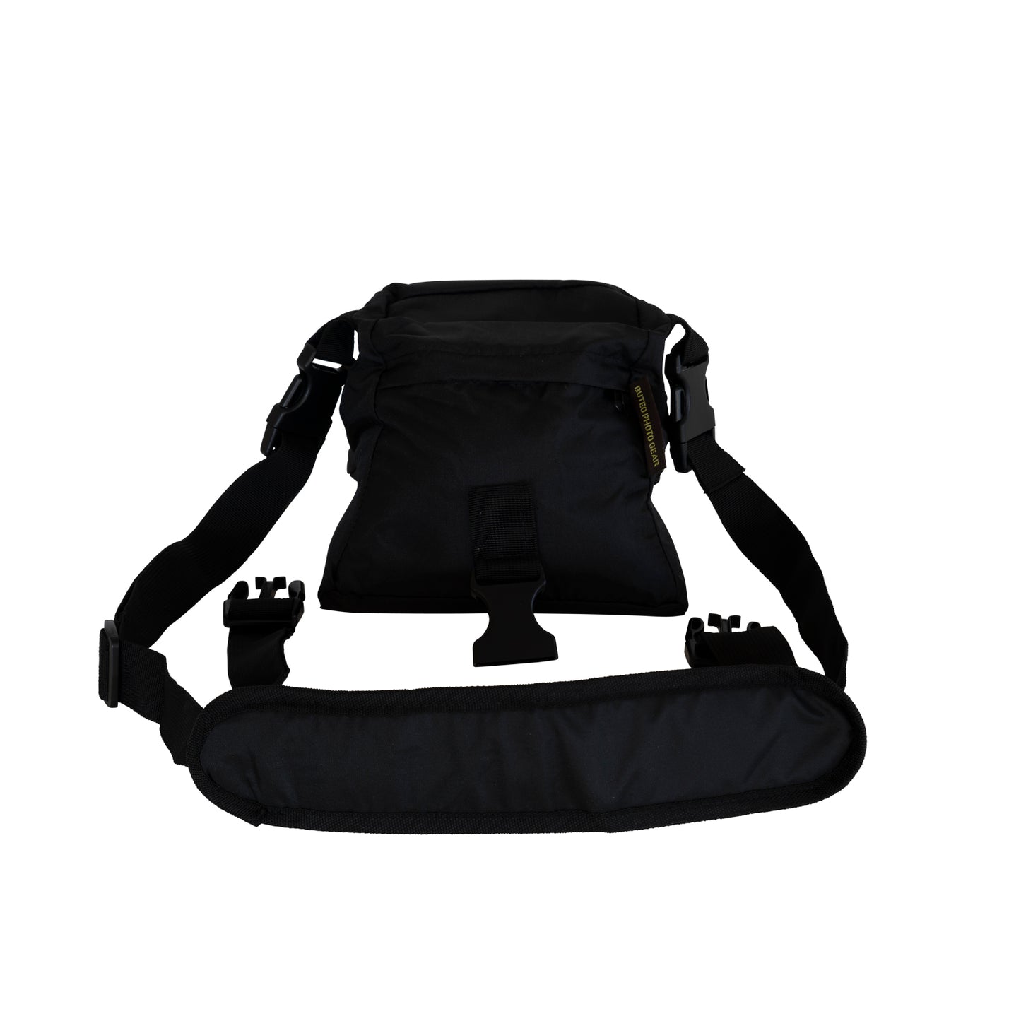 Buteo Photo Gear bean bag 1 zadelmodel zwart met draagriem