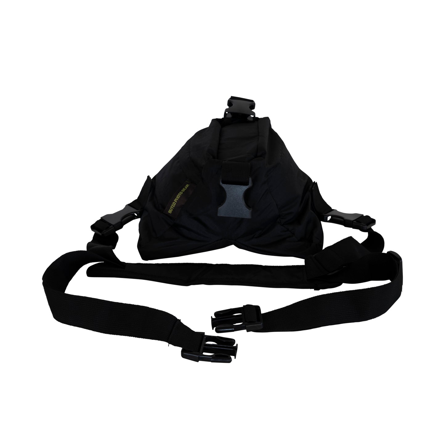 Buteo Photo Gear bean bag 1 zadelmodel zwart met draagriem