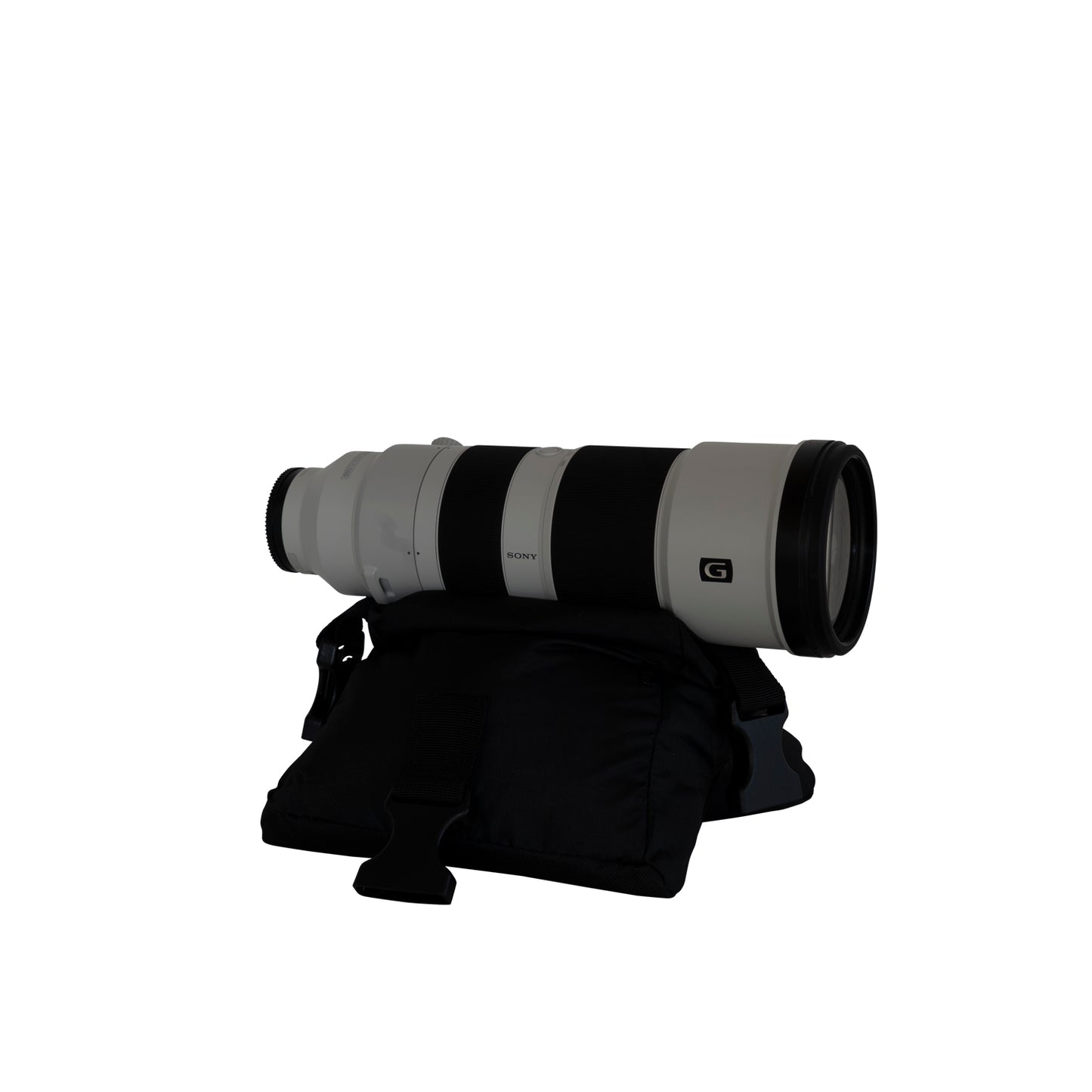 Buteo Photo Gear bean bag 1 zadelmodel zwart met draagriem