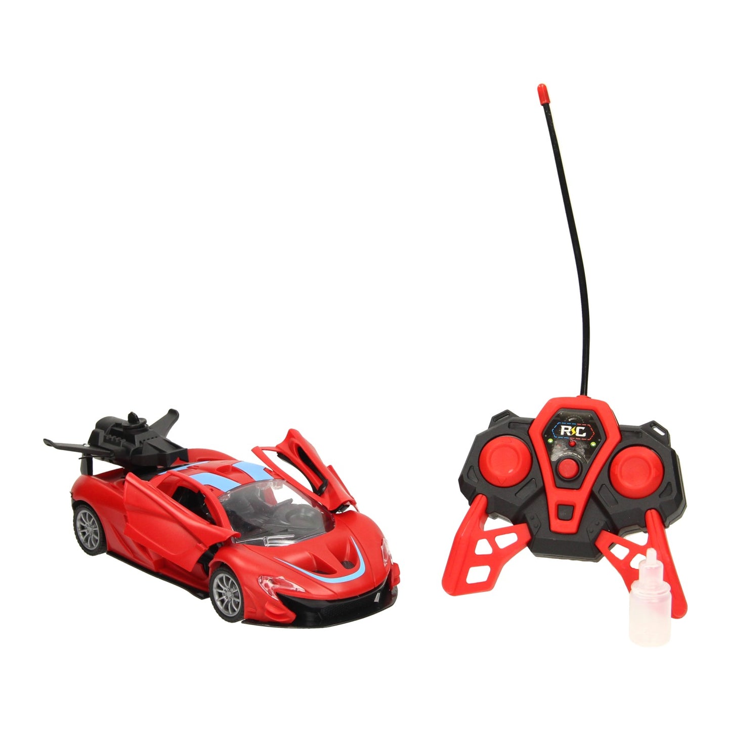 Lobbes Speelgoed BV Rc sportwagen met stoomfunctie rood