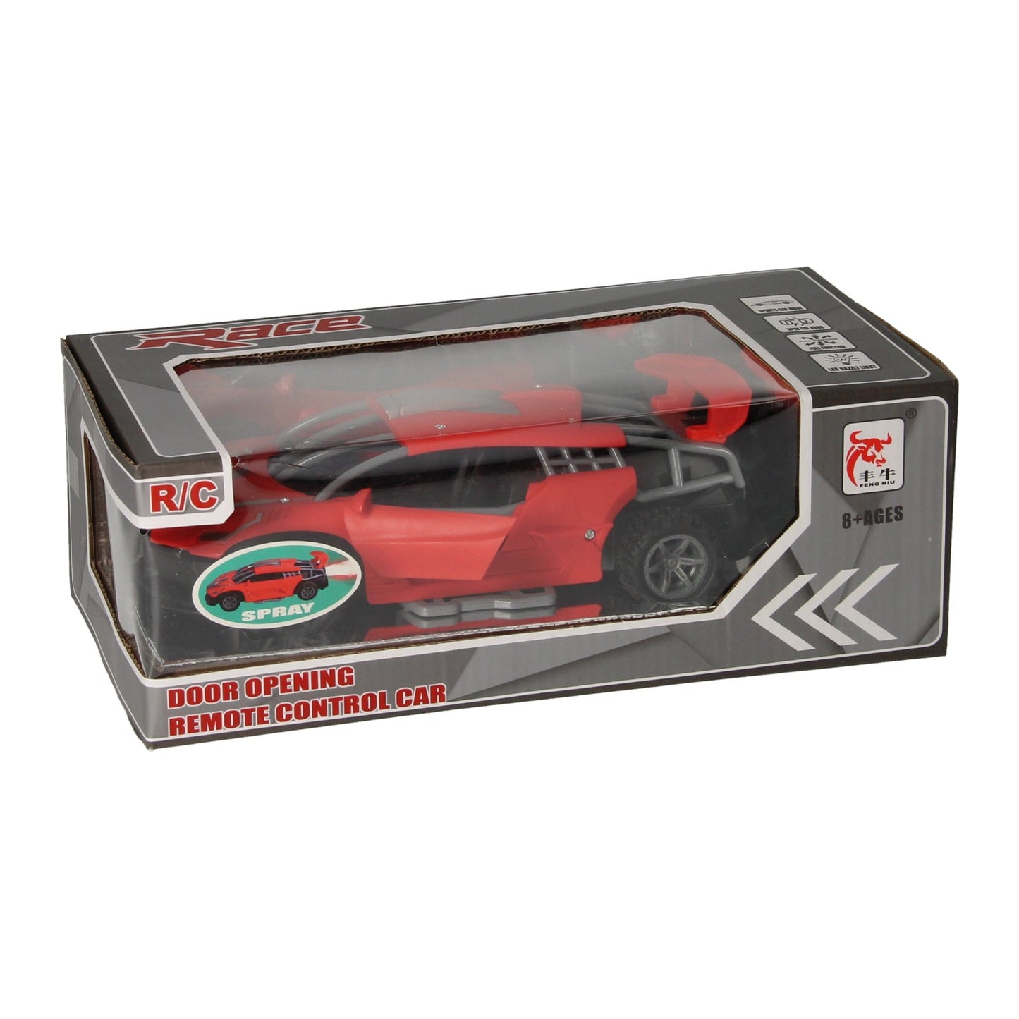 Lobbes Speelgoed BV Rc auto multifunctie rood