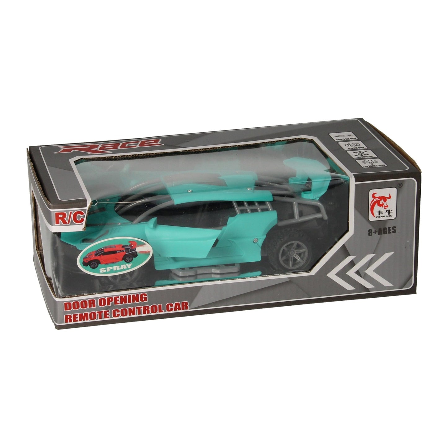 Lobbes Speelgoed BV Rc auto multifunctie blauw