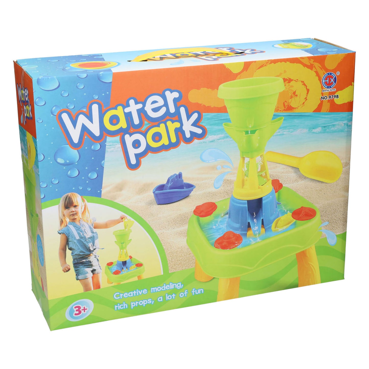 Lobbes Speelgoed BV Waterpark watertafel waterval