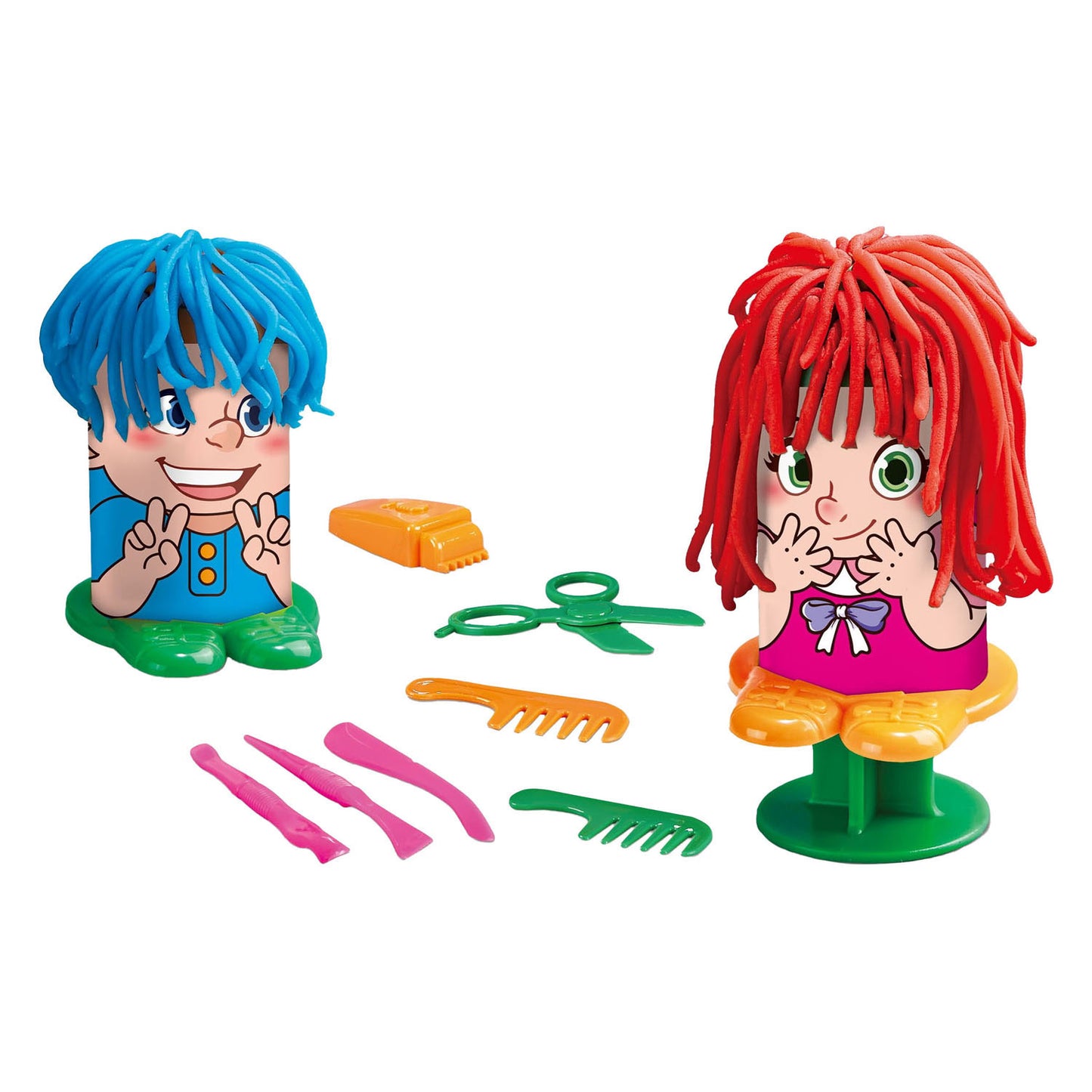 Lobbes Kleiset kapsalon - 6 kleuren klei