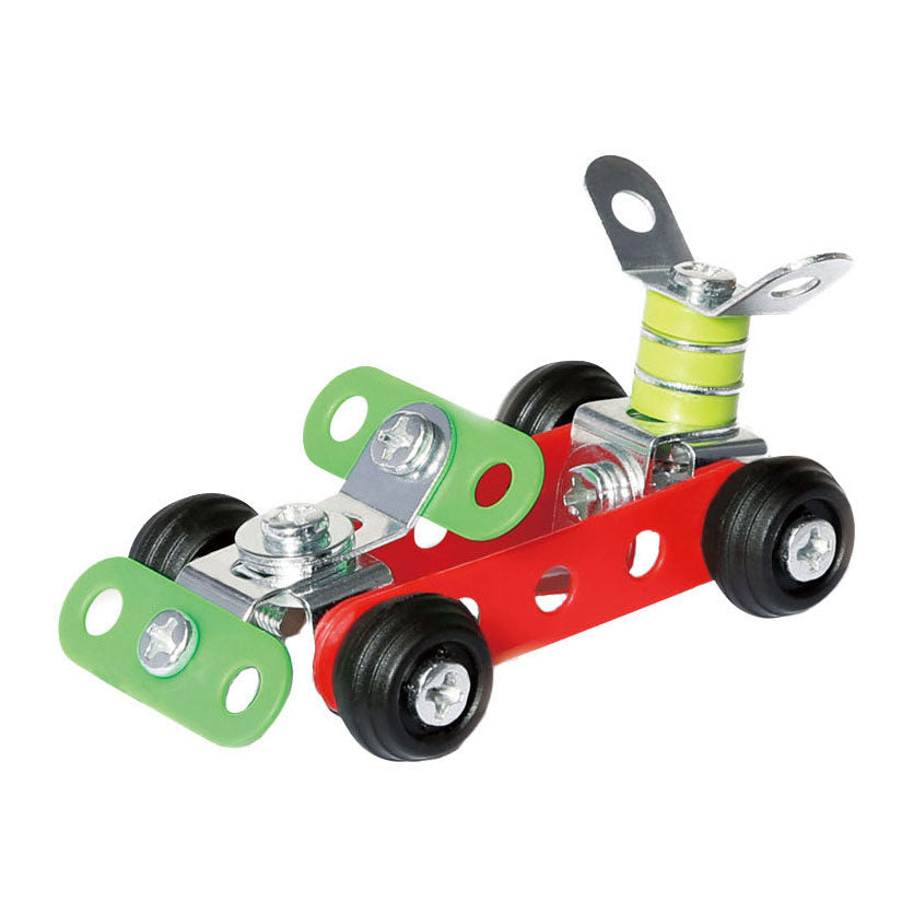 Metalen Constructieset Raceauto, 46dlg.