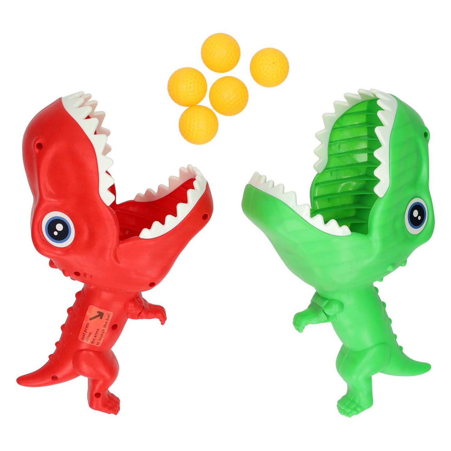 Vang- en Werpspel Dino's, 7dlg.