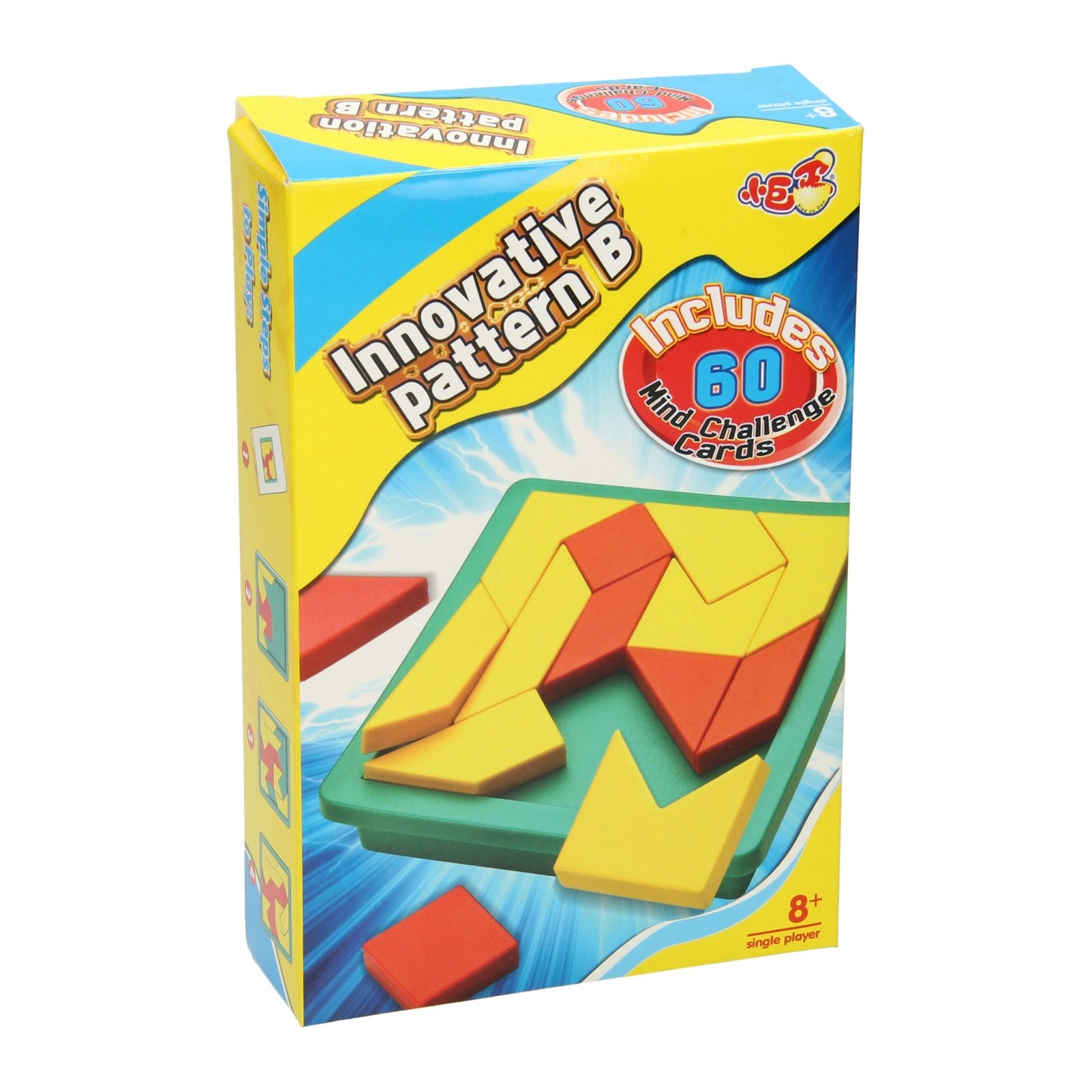 Lobbes Speelgoed BV Vormenpuzzel tangram, 60 challenges