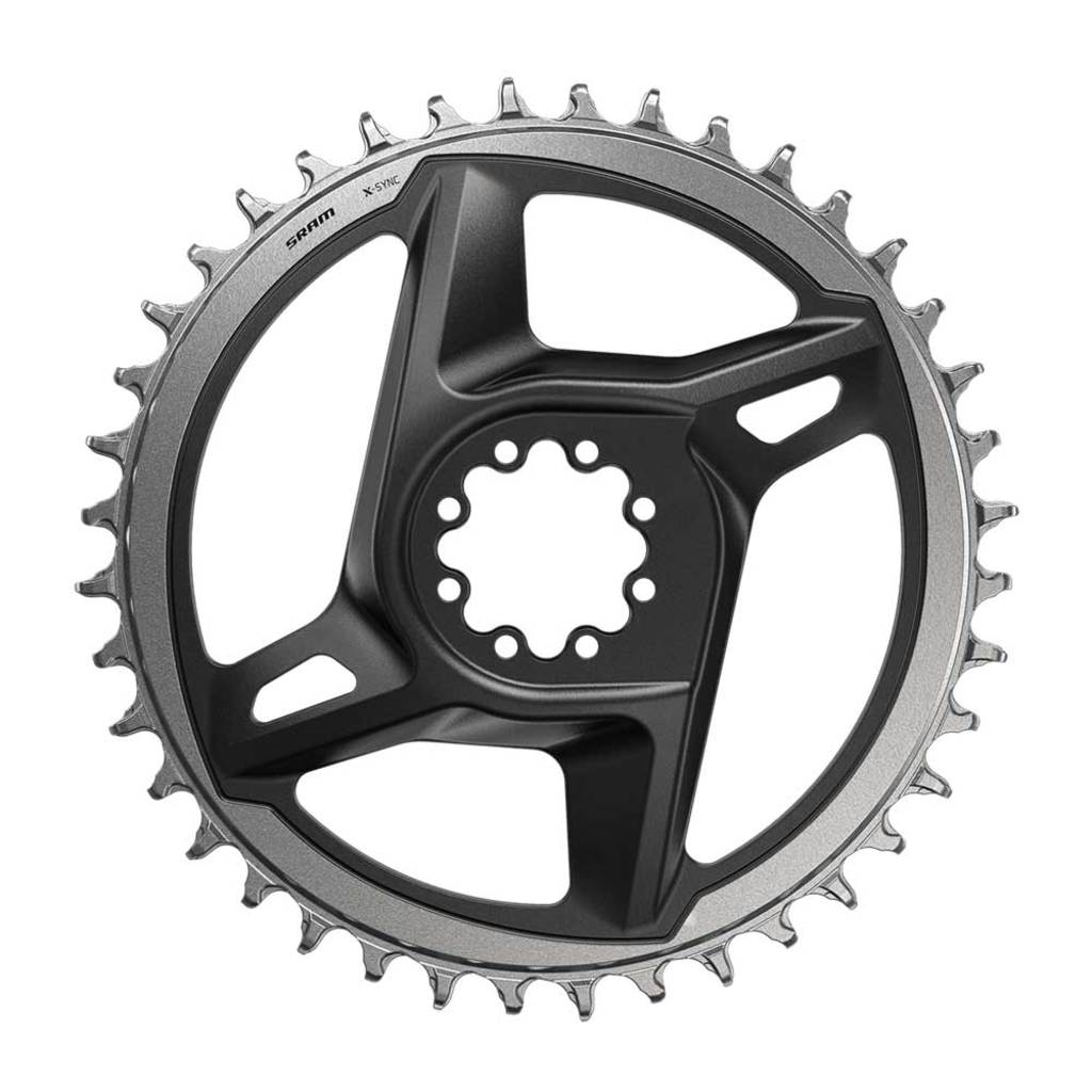 Sram kettingblad 42 tands e1 direct mount x-sync grey xplr red force 8 bolts - 160750
