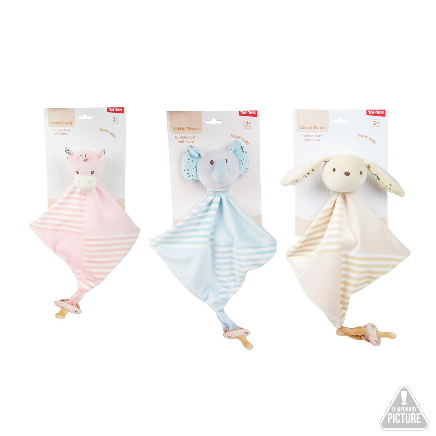 Toi-Toys Little stars baby knuffeldoek met lus