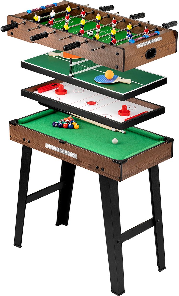 Powerplay Power play 4-in-1 speeltafel