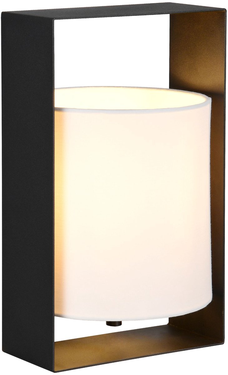 RL LIVE YOUR LIGHT Reality pail - tafellamp - zwart mat - excl. 1x e27 4,9 w - snoerschakelaar