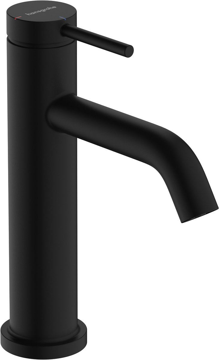 Hansgrohe tecturis s - wastafelkraan - ééngreeps bediening - coolstart energiebesparend - zonder waste - 110mm maat - mat zwart