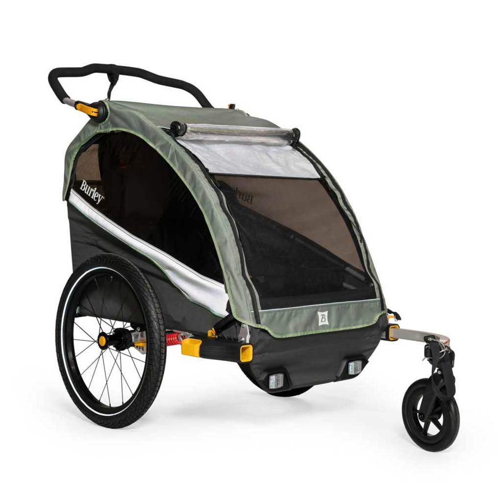Burley Fietskar d'lite x double