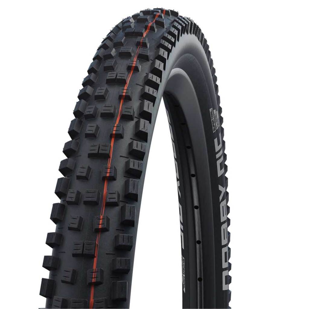 SCHWALBE Nobby nic - tle - addix soft - super trail - 27.5x2.60 - black