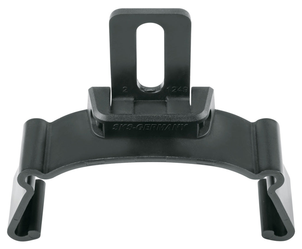 SKS Spatd bluemels klem rond pvc 65mm zw