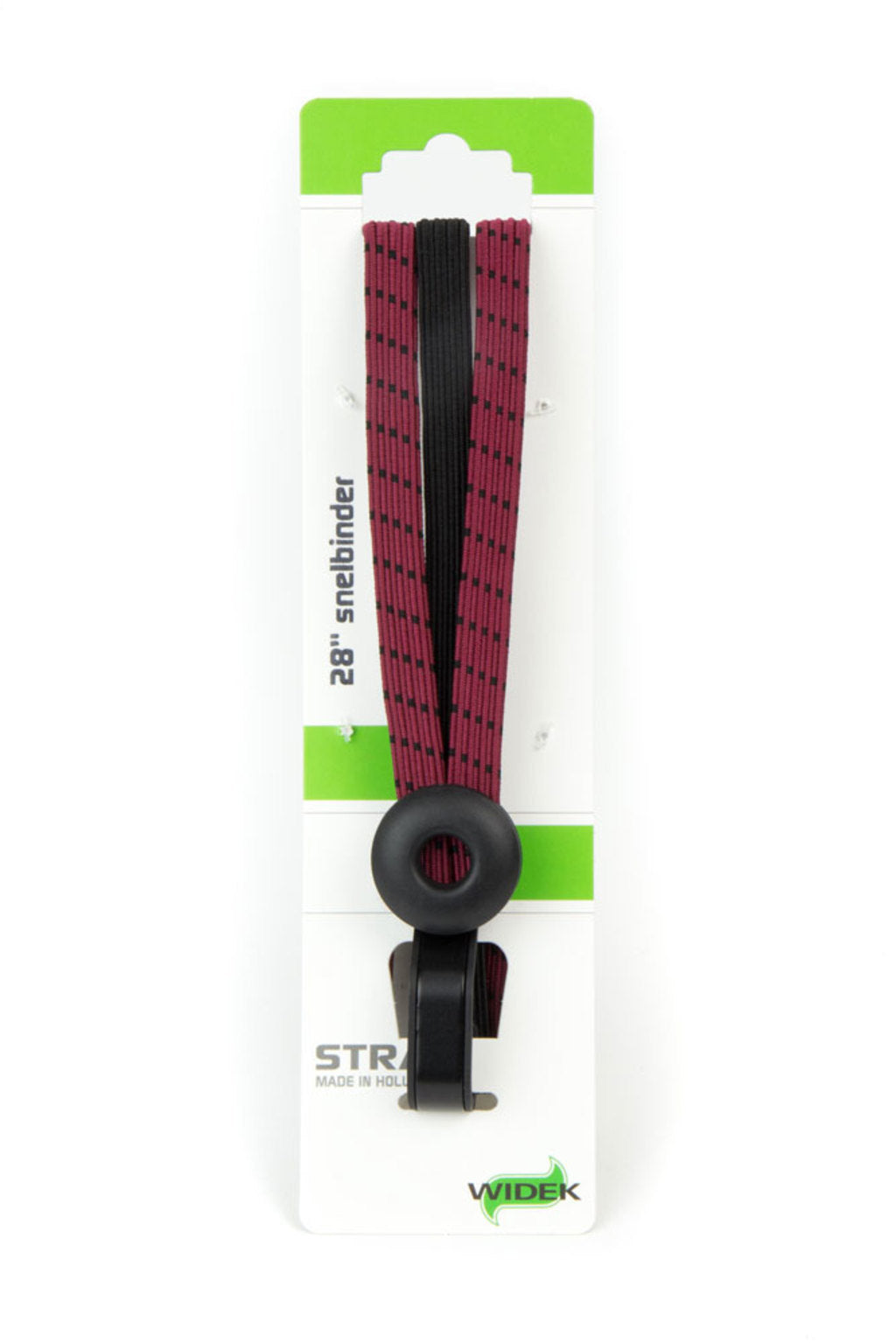 Widek triobinder eye met haak 3x12mm zwart bordeaux
