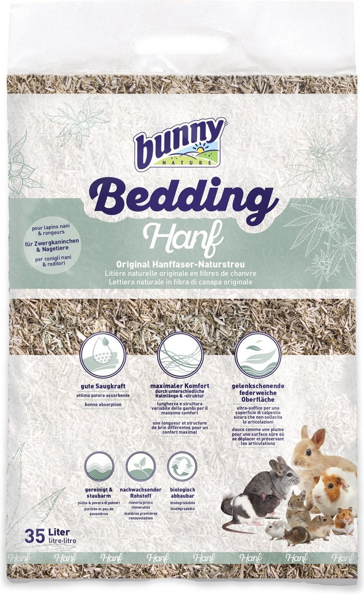 Bunny Nature bunnybedding hanf hennepvezel