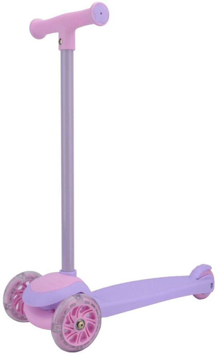 ALERT - step scooter - driewieler - roze paars