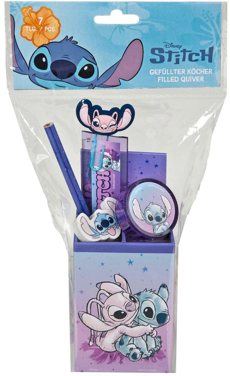 Lilo Stitch Stitch bureauset - 7dlg.