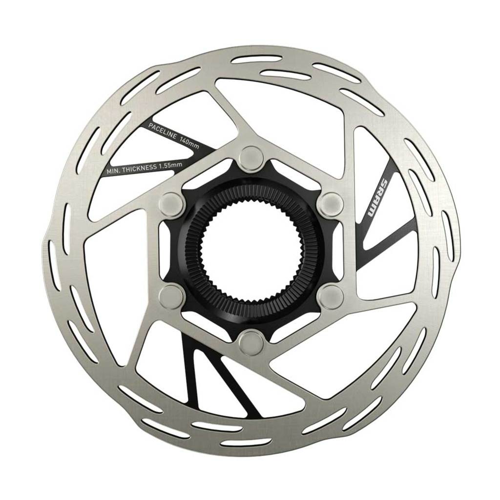 Sram remschijf rotor paceline 140mm a2 centerlock rounded incl interne lockring - 299528