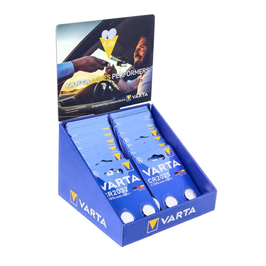 Varta Display batt va 20x2 cr2025 + 20x2 cr2032