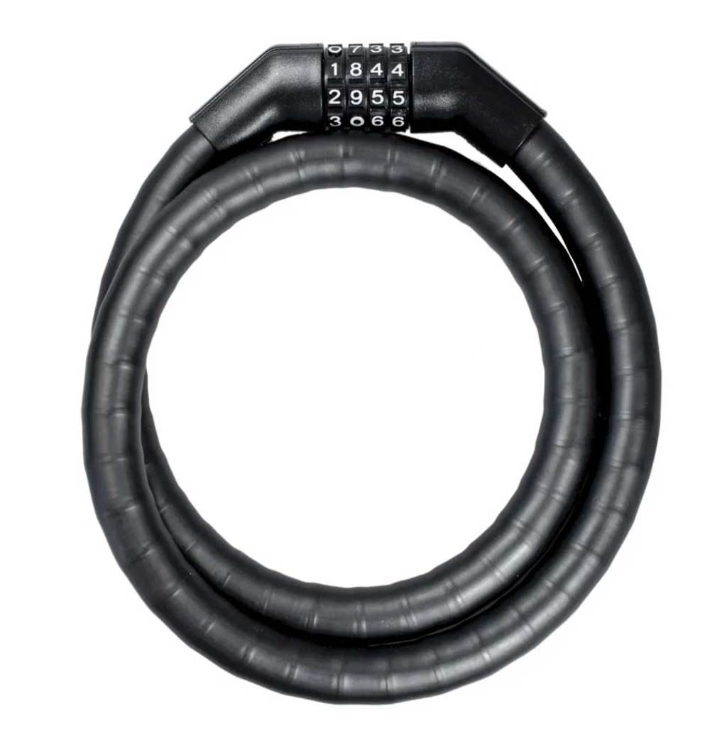 Trelock pk pantserkabelslot code 360 100 19mm zwart