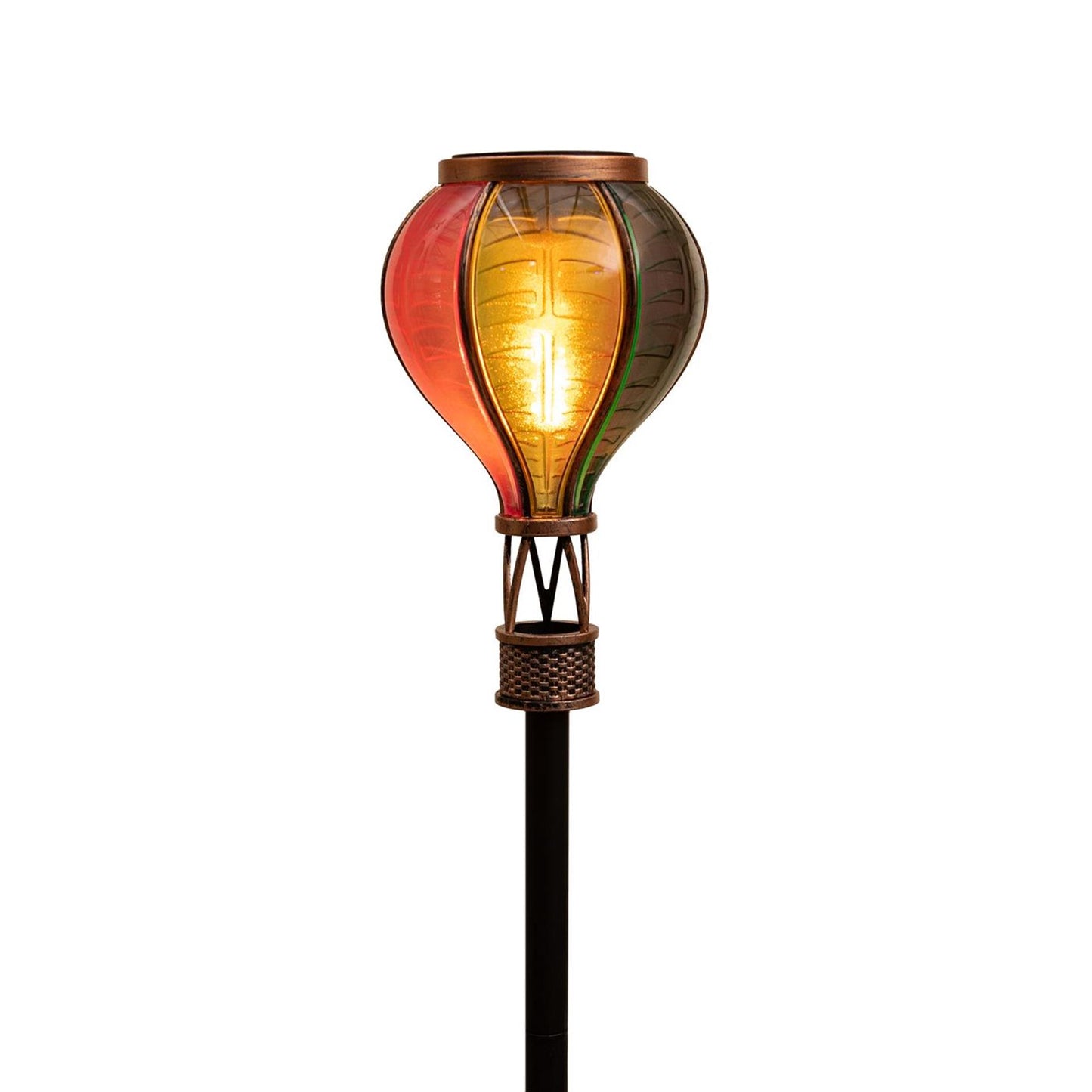 Anna's Collection Led solar luchtballon op steker 11x57cm