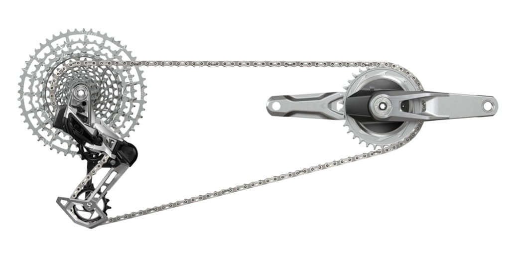 SRAM schaltgruppen-set 1987 eagle axs transmission set 1987 eagle tt 170 mm 32 34 z silver