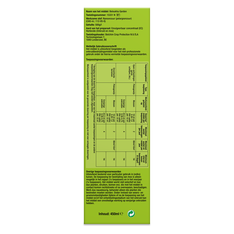 Pro-Tect 1067477 - beloukha garden 450 ml | 1 stuks