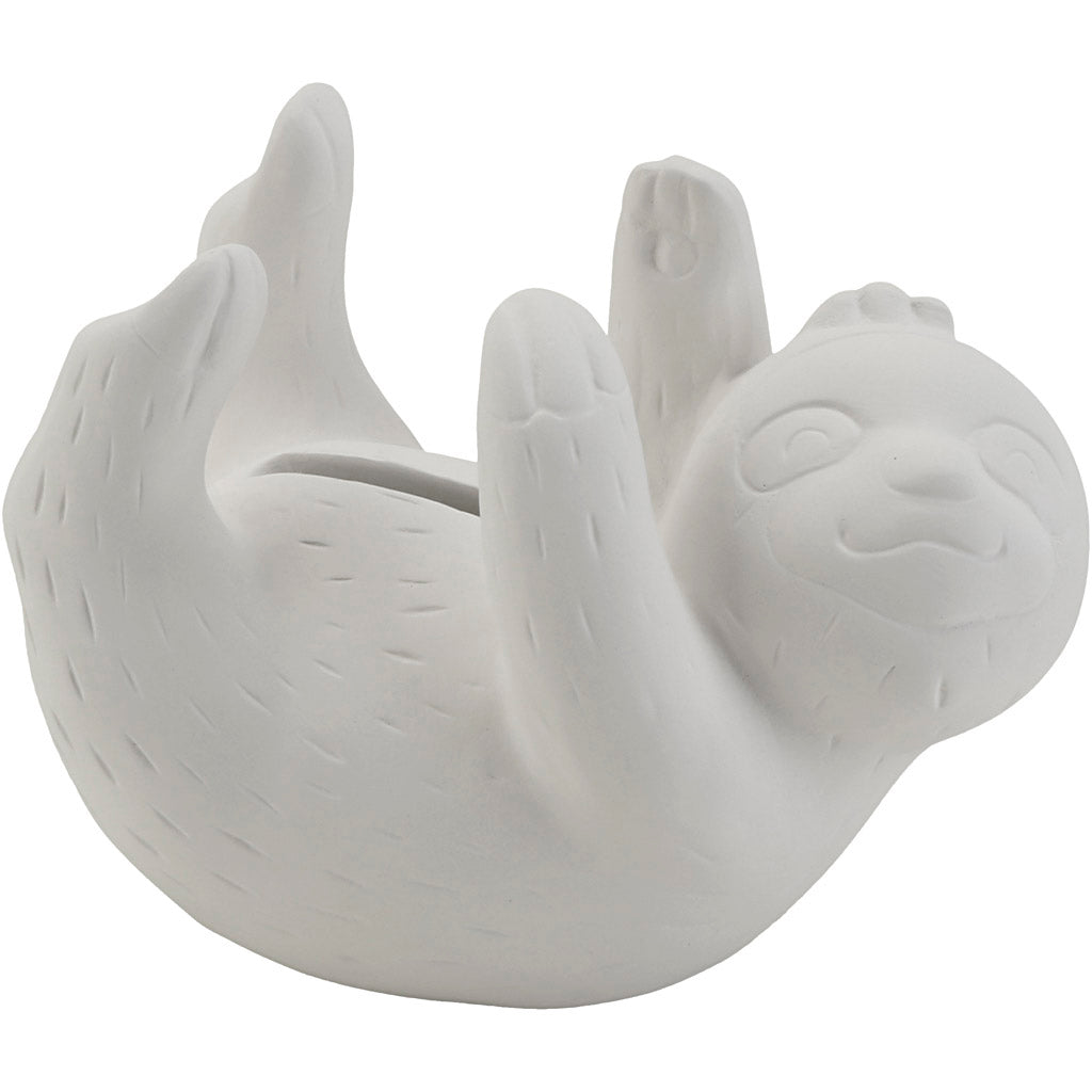 Creativ Company Https: www.cchobby.nl dierenspaarpot-luiaard-afm-11x6x5-cm-6-stuk-1-doos