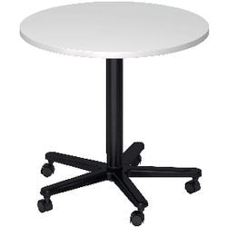 Bach Conferentietafel hammerer vst08 w d gemelamineerd spaanplaat wit zwart