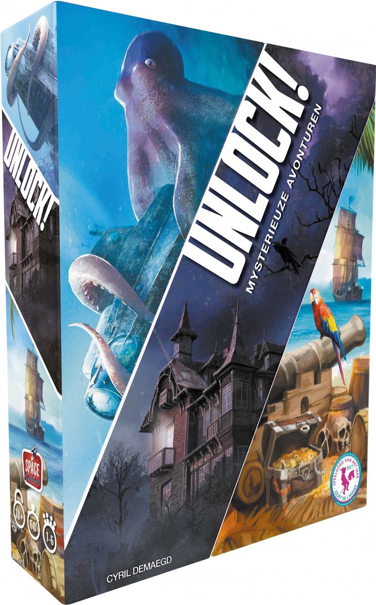 Space Cowboys Unlock! 2: mysterieuze avonturen - escape room spel
