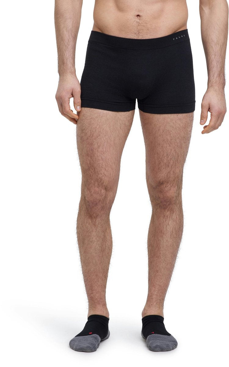 FALKE wool-tech light sneldrogend wol functioneel materiaal functioneel ondergoed heren zwart - maat xxl