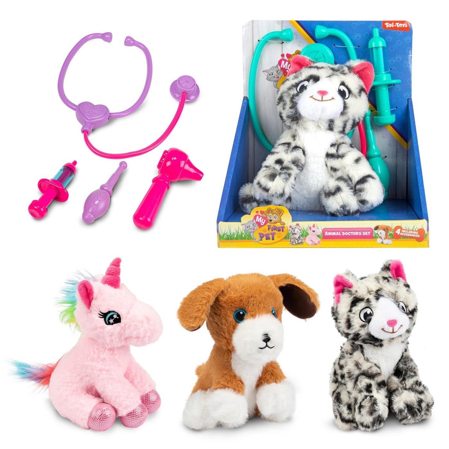 Toi-Toys my first pet pluchen dier