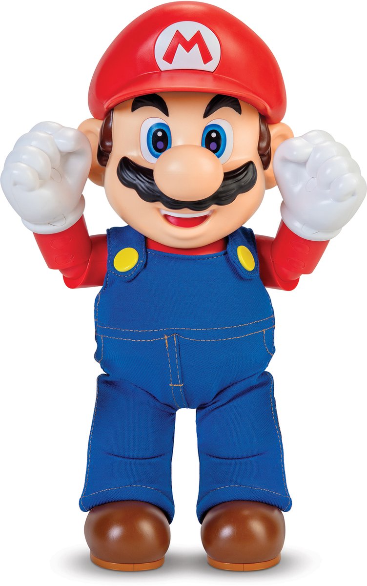 Jakks Nintendo - super mario - it's-a me, mario! figure 36cm. (404304)