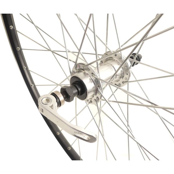 Achterwiel 28 622x19C Ryde ZAC 19 velg met 7 8 speed freewheel en snelspanner - zwart