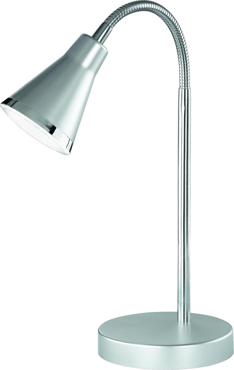 RL LIVE YOUR LIGHT Reality arras - tafellamp - bureaulamp - titanium - incl. 1x smd 4w - snoerschakelaar - flexibel