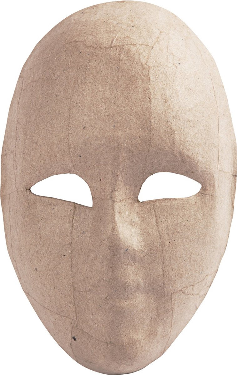 Creativ Company Creotime gezichtsbedekkend masker 23 x 16 cm papier-maché