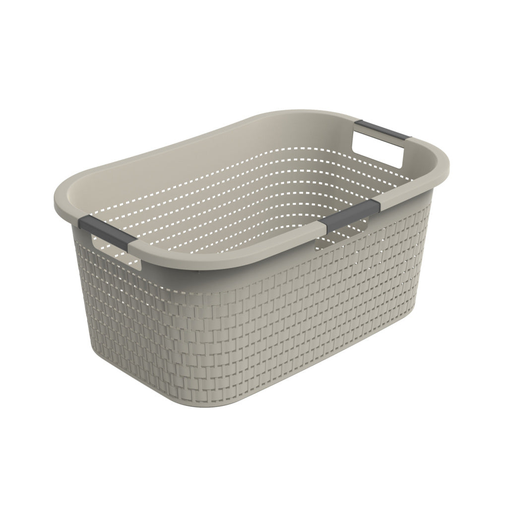 Rotho wasmand country 40l cappuccino