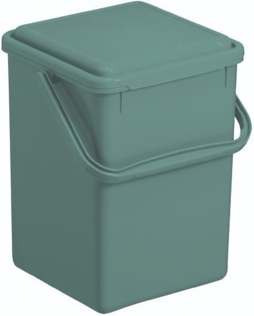 Rotho bio afvalemmer 9l mistletoe groen