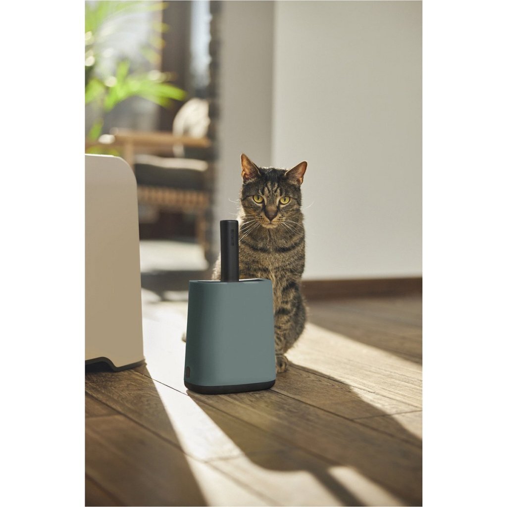 Rotho MyPet Rotho biala kattenbakschep + zakjes en houders mistletoe groen