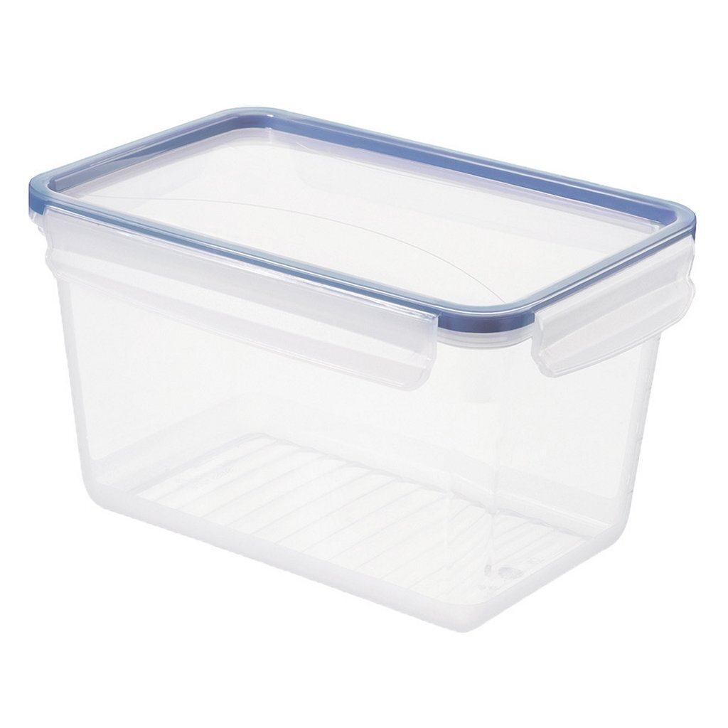 Rotho clic lock koelkast bewaardoos 3l horizon blauw transparant